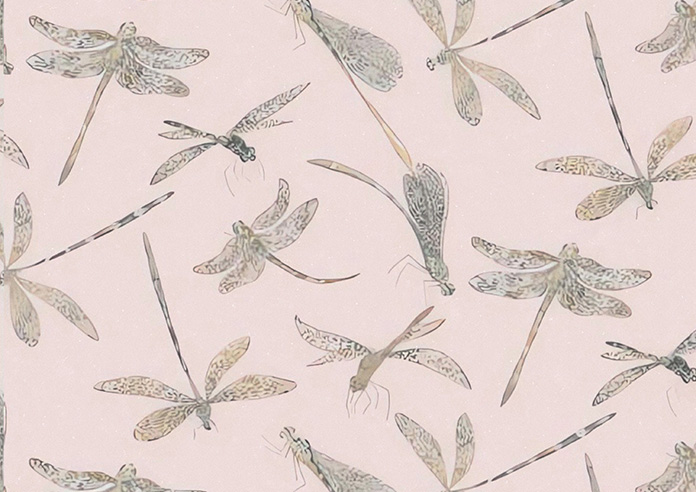 Dragonflies, Pink - Made to Measure Curtains - Image 9